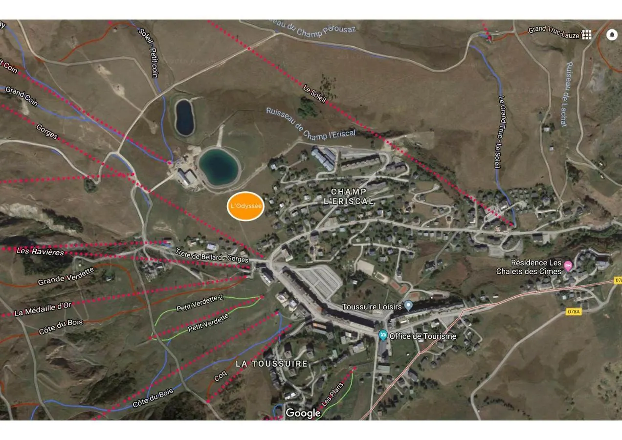 公寓 Odyssee A203 Charmant Appartement Sur Les Pistes 土绪尔